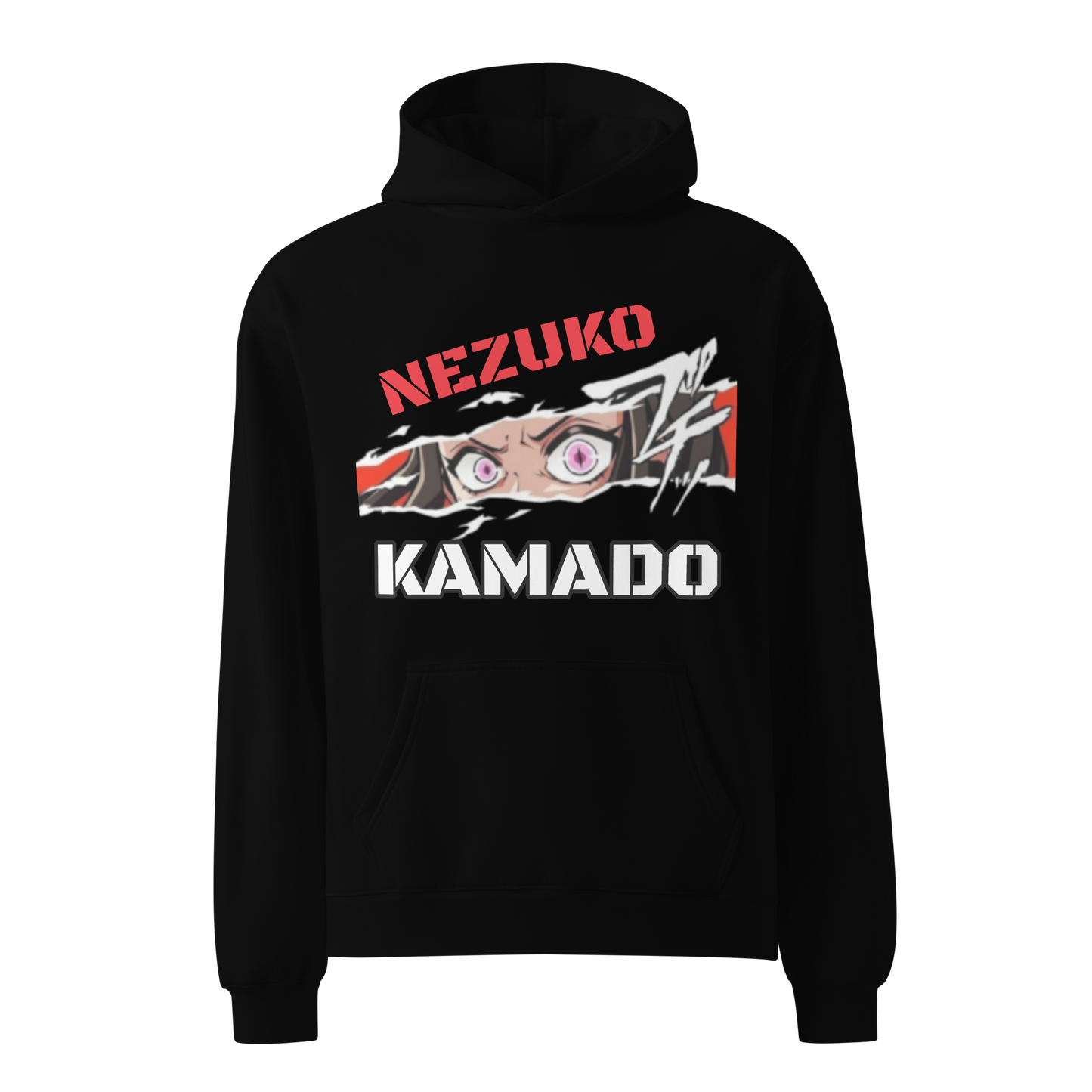 Nezuko Kamado Oversized Hoodie – Limited Edition Anime Streetwear