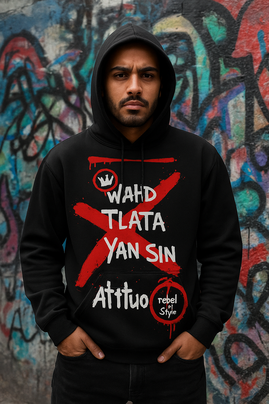 Wahd Tlata Yan Sin Hoodie – Rebel Ultras 1312 Streetwear