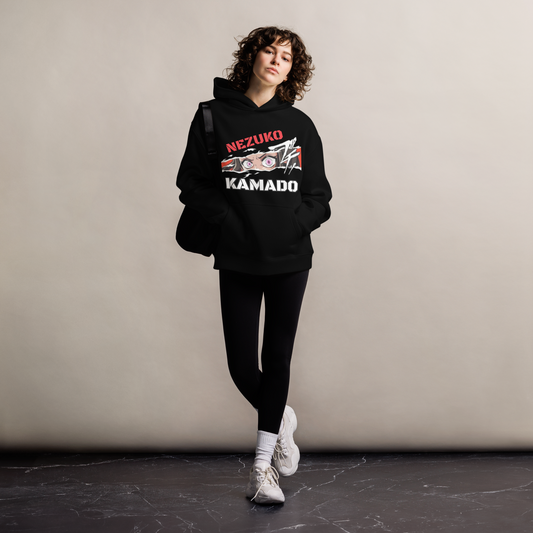 Nezuko Kamado Oversized Hoodie – Limited Edition Anime Streetwear