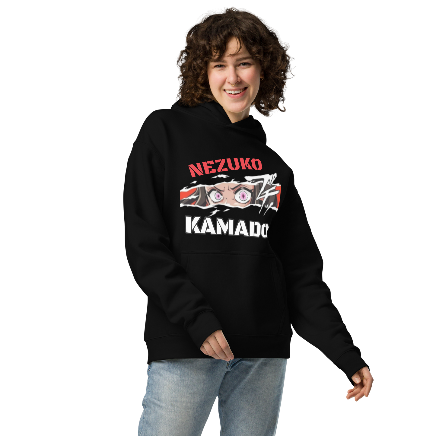 Nezuko Kamado Oversized Hoodie – Limited Edition Anime Streetwear
